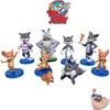Miquelpw Tom Jerry Action Figures Cute 9pcs/set For Collectors And Cartoon Lovers