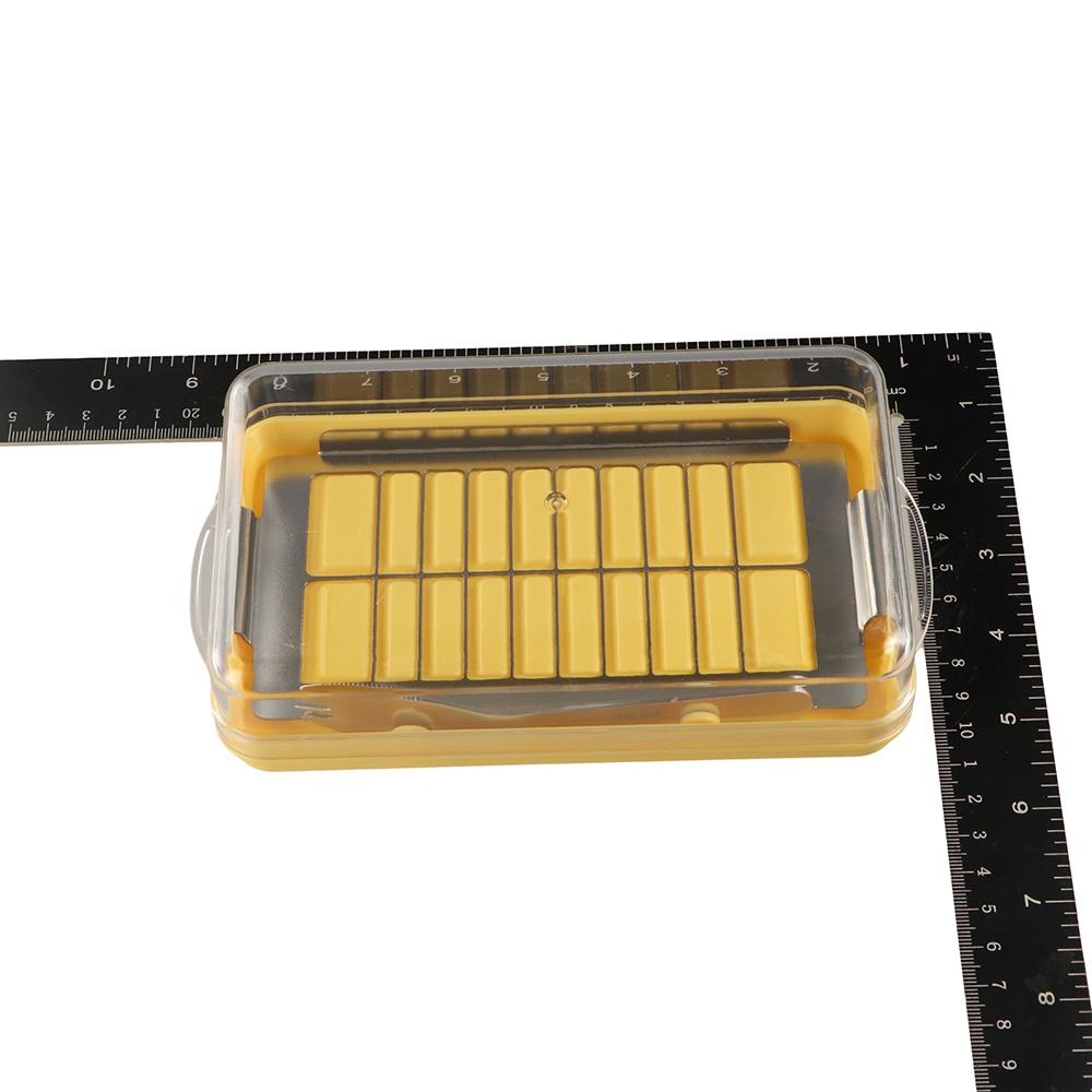 with Cutting Net Butter Slicer Box Clear Lid Cheese Container Kitchen Baking