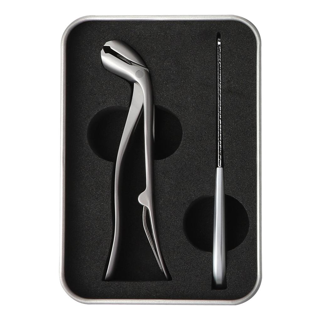 Edelstahl Nagelknipser Professioneller Nagelknipser Weite Maulöffnung Werkzeug zum Schneiden dicker Nägel Spritzwassergeschützter Maniküre-Knipser