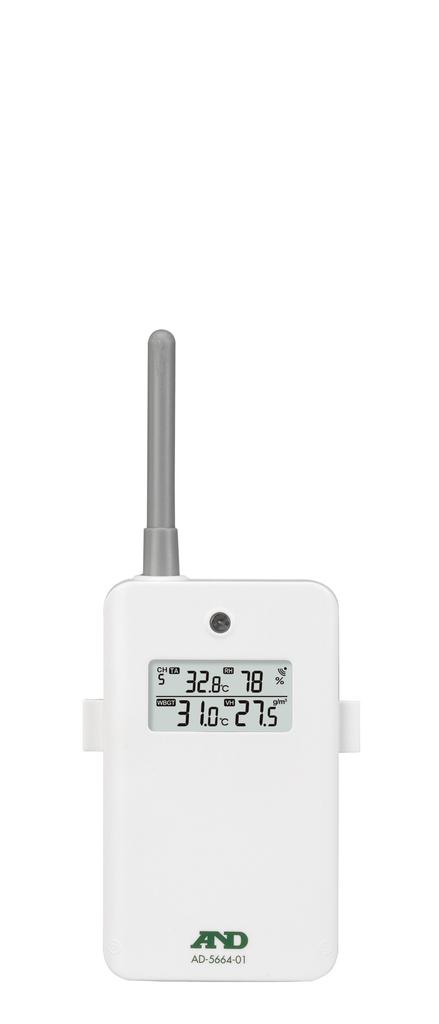 Multichannel Wireless Environmental Temperature and Hygrometer Set A&D AD-5664SET