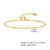 Women's Versatile Twist Chain Bracelet - Stackable and Stylish for Daily Wear