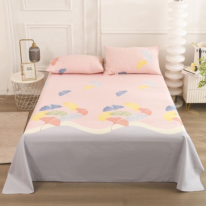 

1pc Thick Cotton Bed Sheet Flower Series Double Top King Sheets for Girls Boys Kids Single Queen King Size Bed Linen 120x230cm 1pc