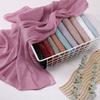 Luxury Rhinestone Chiffon Hijabs Woman Muslim Scarf Shawls Solid Lady Party Shawl Wraps Islamic Turban Female Headscarf Ramadan