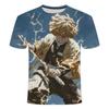 Ghost Slayer Battle Anime Quick Drying T-shirt COS 3D Printed Children's Sports T-shirt Parent Child Top