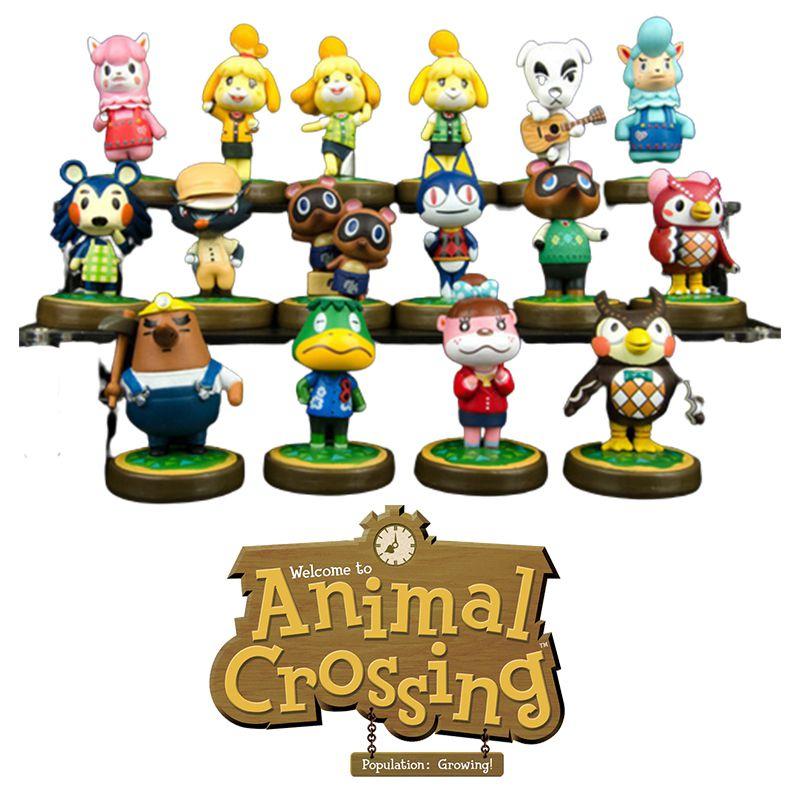 Animal Crossing Action Figure Toys Cute Kids Gift Mini Model Dolls