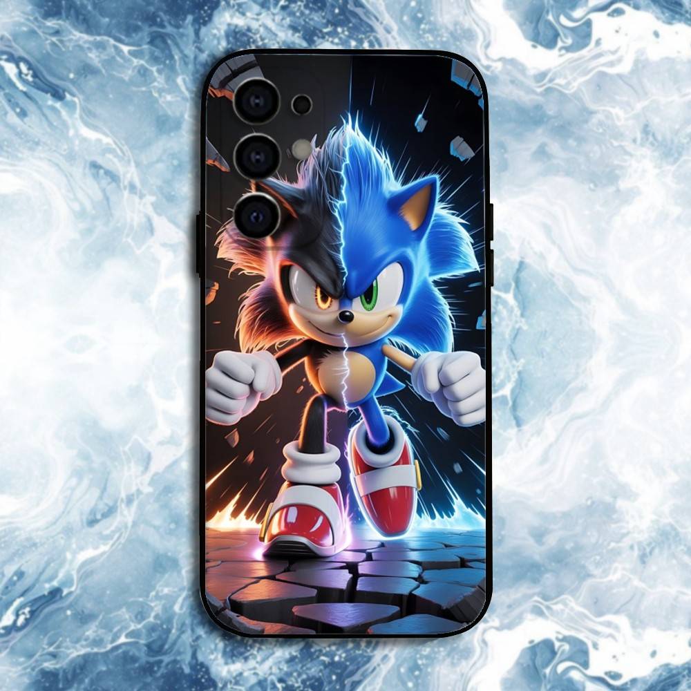 S-Sonic The H-Hedgehog Phone Case For Samsung S25,S24,S21,S22,S23,S30,Ultra,S20,Plus,Fe,Lite Black Shell