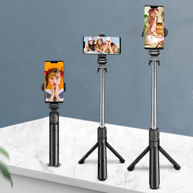 

Wireless Selfie Stick Tripod Stand With Light Bluetooth Remote Extendable Tripod
