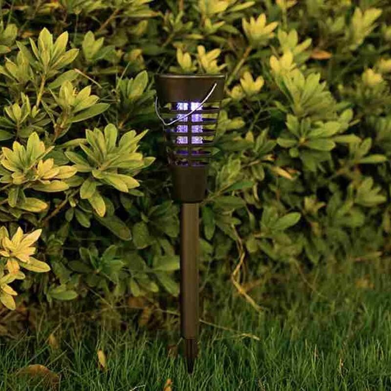 Solar Outdoor Conical Mosquito Killer Lamp (2-Pack)