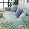 Simple Solid Color Sofa Cushion Four Seasons Pure Cotton Fabric Non-slip Cotton Seat Cushion Universal Modern Sofa Cover Cover