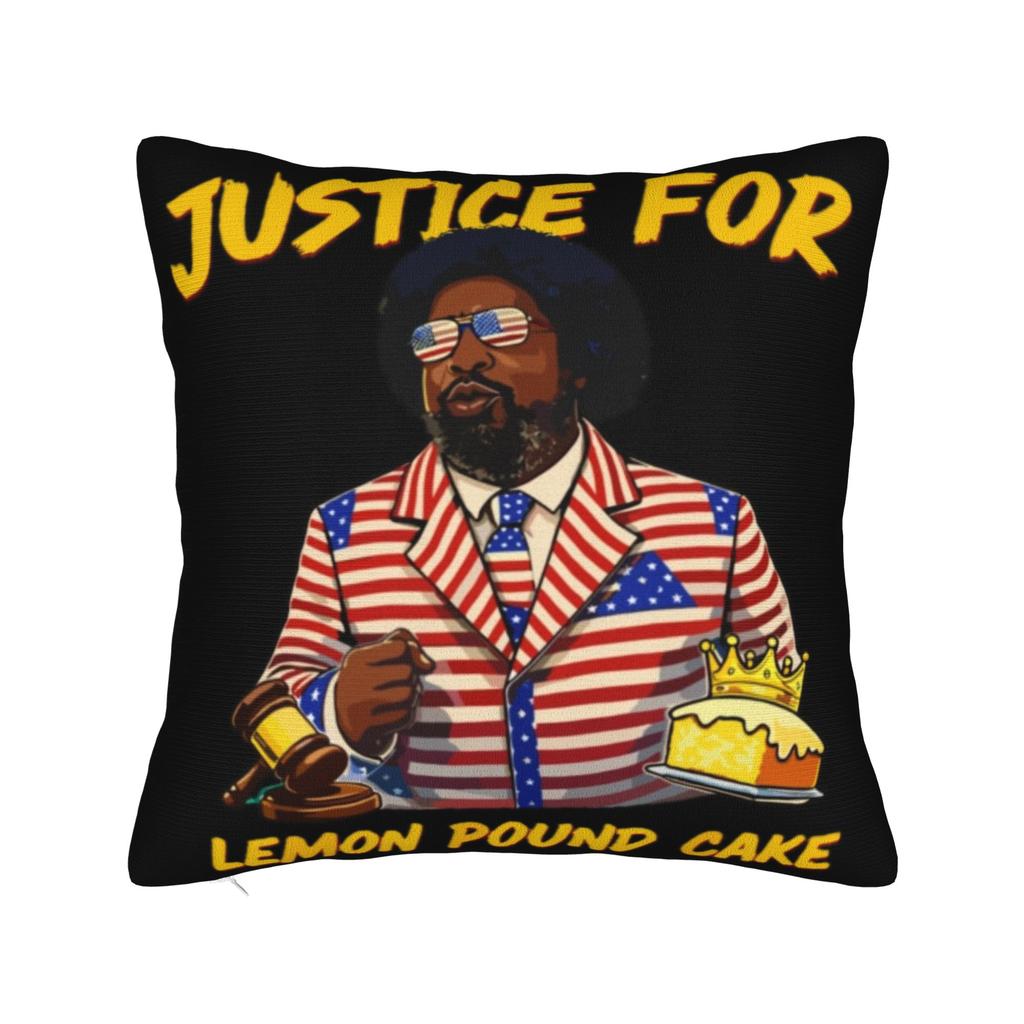 Afroman Justice For Lemon Pound Cake Pillow Cover Printing Cushion Cover Decoration Throw Pillow Case Cover Home Multiple Sizes