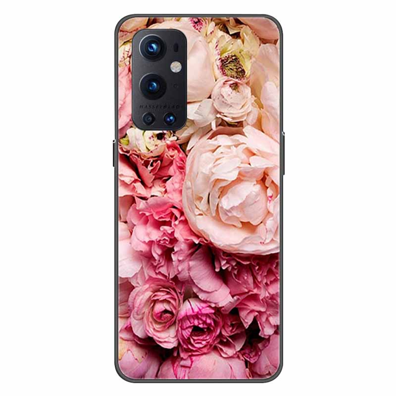 For OnePlus 9 Pro Case Shockproof Soft silicone TPU Back Cover For One Plus 9 Pro Phone Cases for OnePlus 9RT 5G 9R Cute Case