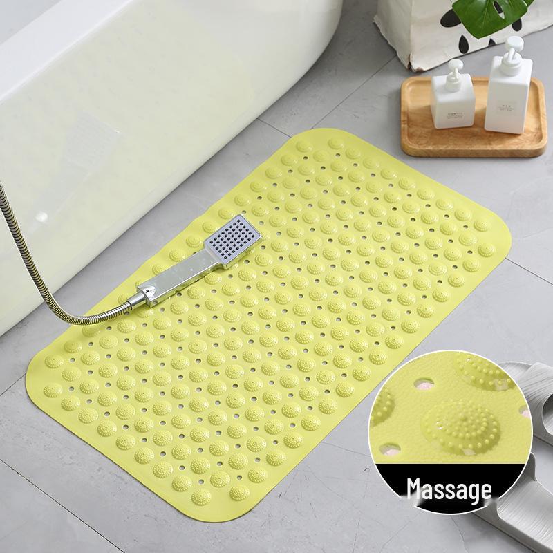 PVC Non-Slip Bathroom & Shower Mat - Water-Resistant for Home, Hotel, Pool, Toilet, Floor.