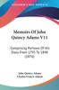 Buch Memoirs Of John Quincy Adams V11 Comprising Portions Of His Diary From 1795 To by John Quincy Adams - Paperback