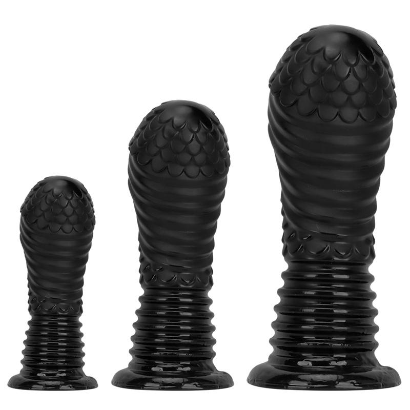 9.5cm Giant Teardrop Dildo Anal Plugs Fisting Supplies Extra Large Extra Thick Flaccid Anal
