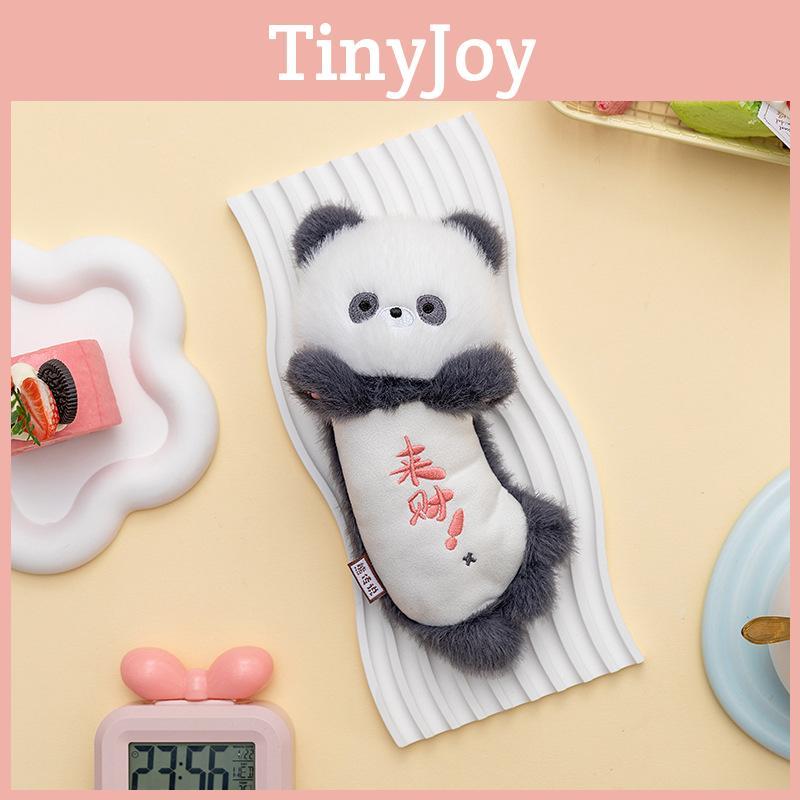 Almofada de Pelúcia de Pulso com Design Fofo de Desenho Animado Panda Vaca Porco para Conforto na Mesa de Escritório