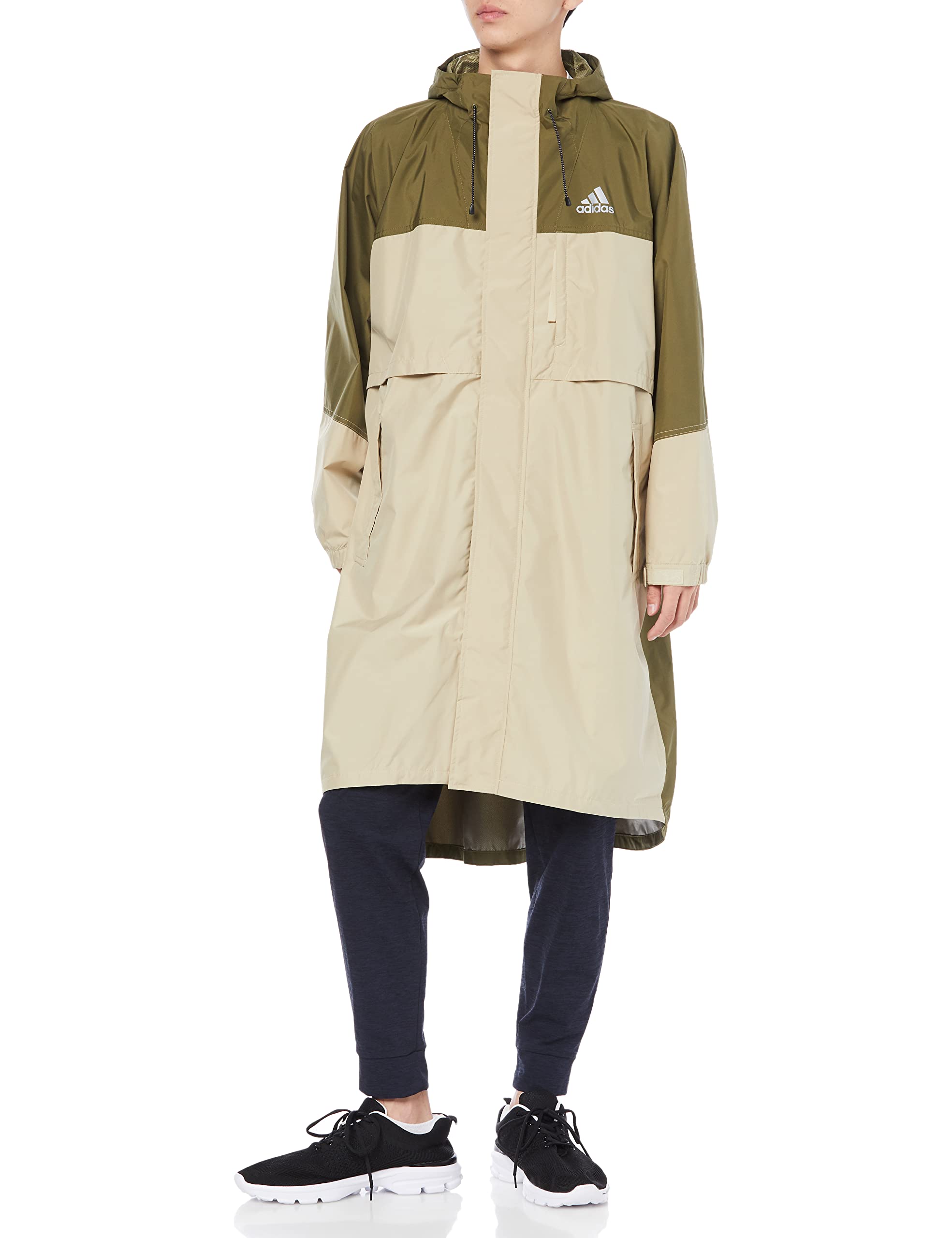 

Пальто PRSVE Poncho SE435 Focus [Adidas] мужское оливковое/саванна (HD0047) Ж/М