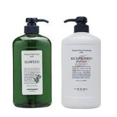 Rubel Natural Hair Soap Shampooing Algues 1000 ml Traitement Protéines de riz 980 ml