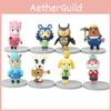 Schattige Animal Crossing Figuren Speelgoed Set 8 Stuks Voor Taart Decoratie En Tuindecoratie