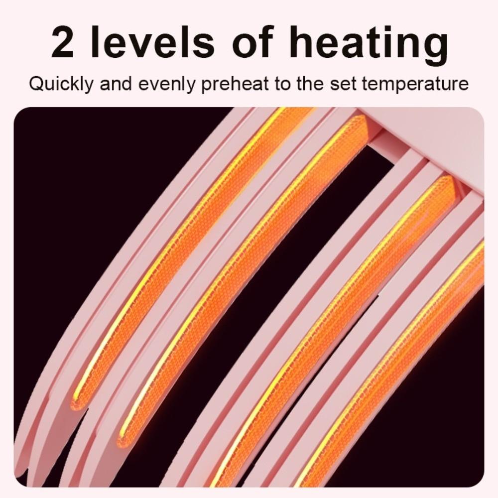Non-Slip Electric Heating Hair Roots Fixed Shape Clip Fluffy Hair Styling Clip Hair Root Lifting