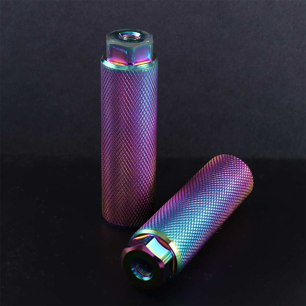 Aluminum Zinc Zinc Alloy Anti-Skid BMX Pegs Bike Pegs Bike Footrest Lever Bicycle Pedals Cycling Stunt Pegs