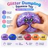 with Steamer Steamed Stuffed Bun Squeeze Pinch Le Glitter Squeeze Toy  Home Decoration