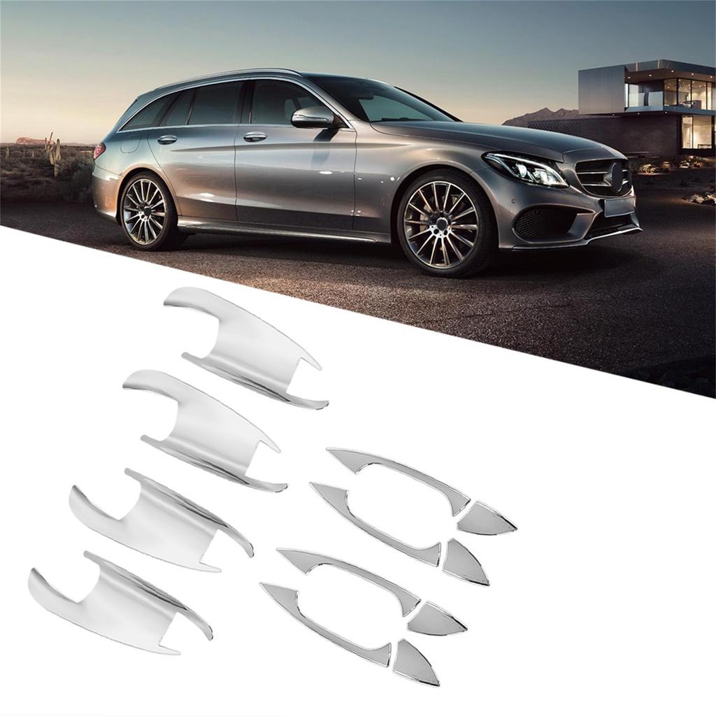 Außentürgriff & Türschalenrahmen Abdeckung Zierleiste für Mercedes Benz A B C E Klasse 08-14