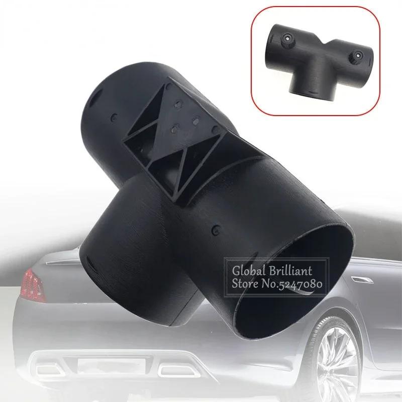 60/75mm Valvă Clapeta Reglabilă Aer Diesel Încălzitor Ventilator Conductă T Branch Splitter Țeavă de Eșapament Joiner Conector pentru Mașină Camion Camper