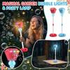Electric Sound And Light High-volume Garden Bubble Lamp, Camping Party Festival Street Light Bubble Machine