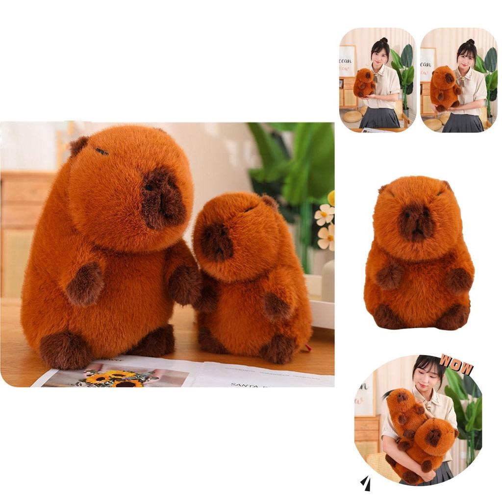 Capybara Rodent Plush Toy Cute And Soft Stuffed Animal 25cm/35cm