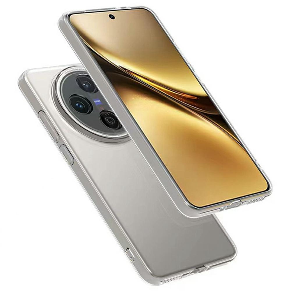 

For vivo X200 5G Clear Phone Case Ultra-Thin Flexible TPU Back Cover Style A