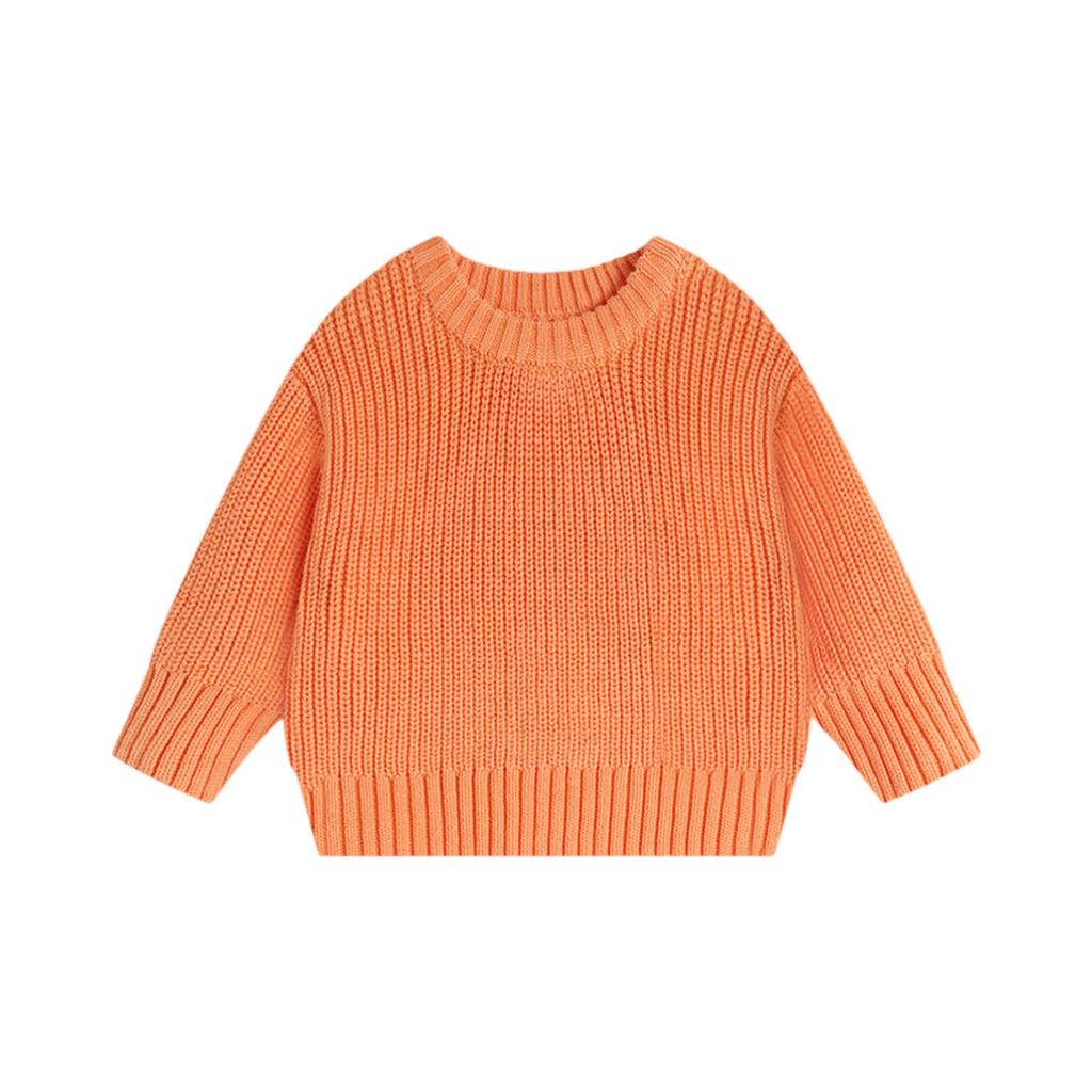 Girls' Knit Base Layer - Round Neck Baby Thermal Top