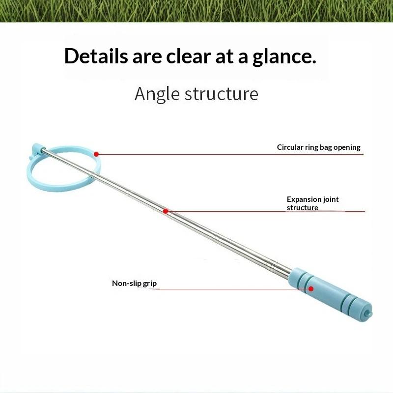 Portable Pet Poop Picker Dog Pooper Scooper Outdoor Walking Poop Shovel Waste Pick Picker Scoop Collect Puppy Cleaning Supplies