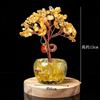 Natural crystal shake money fortune tree fish tank ornament office ornament lucky small ornament creative transshipment gift