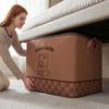 Non-woven Fabric Clothes Quilt Storage Bag Large Capacity Dust-proof Luggage Moving Bag Bear Pattern Moisture-proof