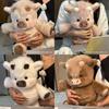 Plush Highland Cattle Toy Kids Gift With Polyester Fiber Stuffing For Childrens Comfort
