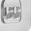 2PCS Self Adhesive Hooks Multifunctional Punch Free Transparent Heavy Duty Wall Sticky Hooks for