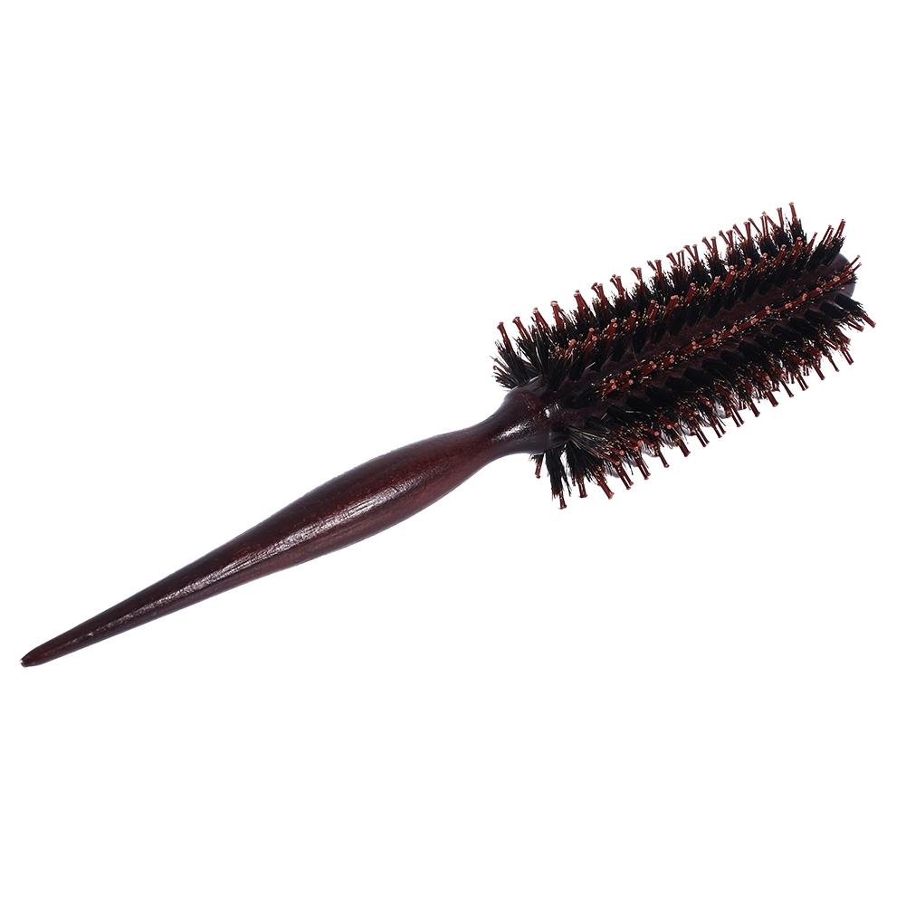 Professional Wooden Handle  Anti Static Curly Hair Comb Hairdressing Radial Round Brush