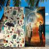 Feature Film Good O-omens Towel Quick Drying Beach Towels Are Suitable For Swimming Pools Camping Yoga And The Gym