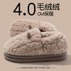 Cotton Slippers Winter 2025 New Indoor Home Platform Non-slip Cute Plush Bag and Warm Cotton Shoes