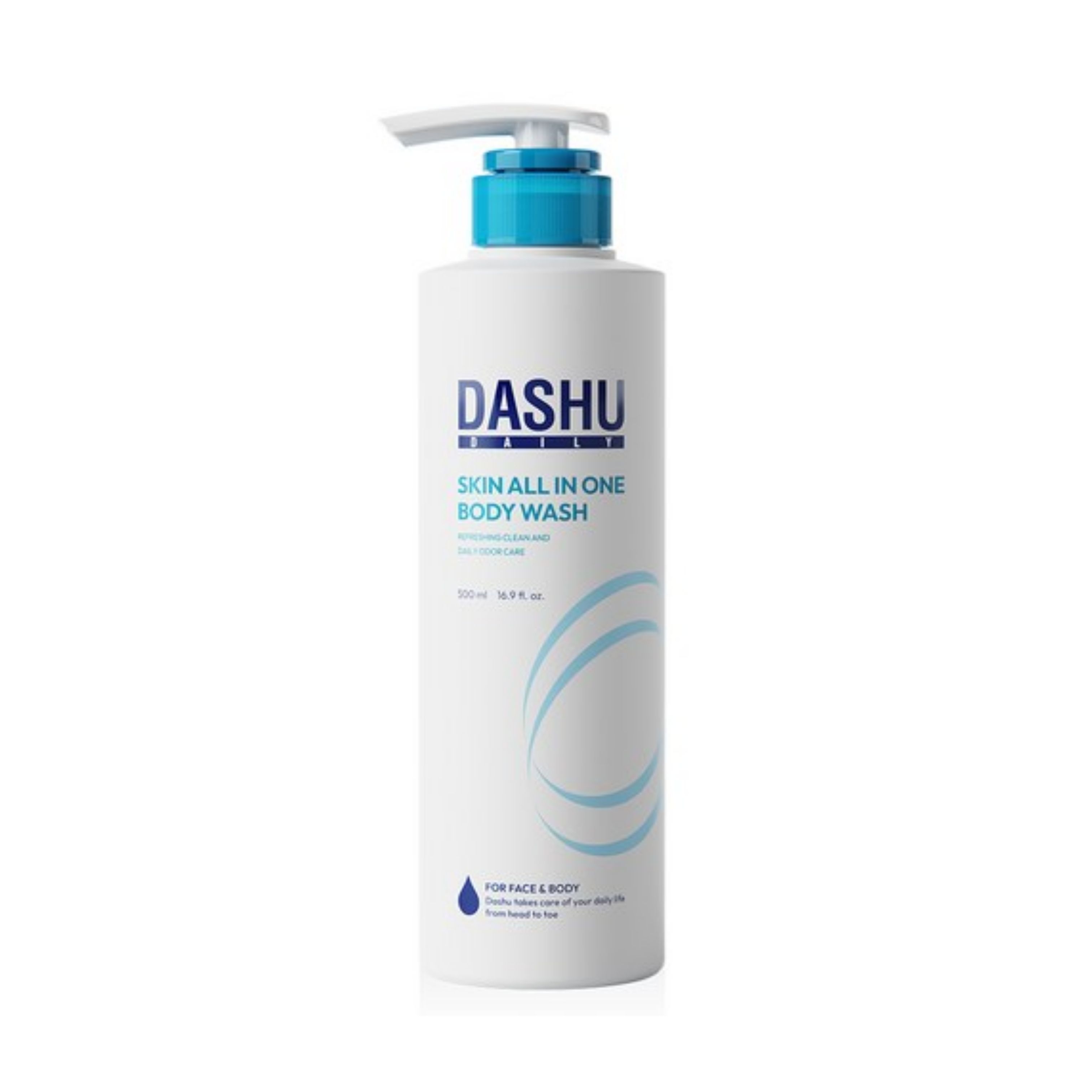 DASHU Daily Skin All In One Body Wash 500ml