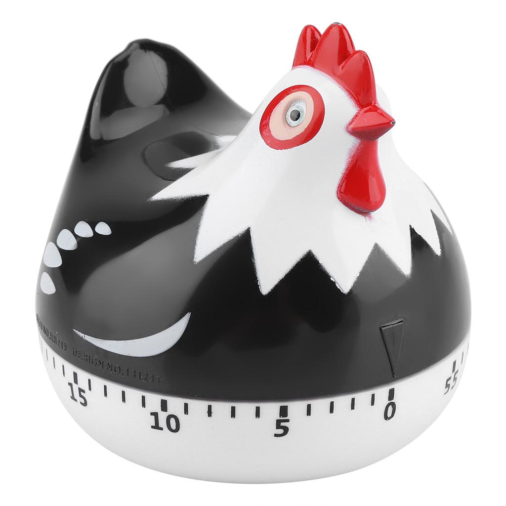 Chicken Pattern Countdown Kitchen Timer Reminder for Cooking Baking