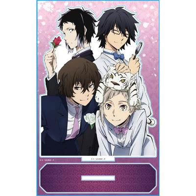 Bungo Stray Dogs Acrylic Character Stand C [Nakajima Atsushi & Dazai Osamu & Edogawa Ranpo & Akutagawa Ryunosuke]