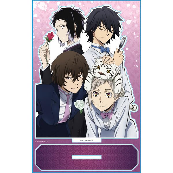 

Bungo Stray Dogs Acrylic Character Stand C [Nakajima Atsushi & Dazai Osamu & Edogawa Ranpo & Akutagawa Ryunosuke]