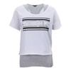 Womens/Ladies Double Layer T-Shirt