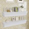Day and Night - Day and Night Aaliyah Wall Shelves 2 Units White