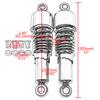 Motorcycle Hydraulic Shock Absorber Rear Suspension Shock For Harley Touring Glide Road King XL Honda Yamaha Scooter Bicycle