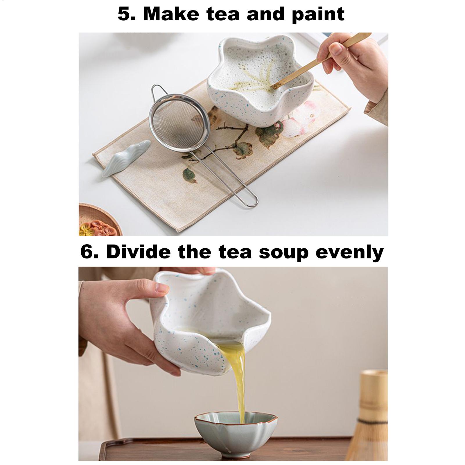 Matcha Tea Set Matcha Tools For Ceremony Traditional Ceremonial Drink Utensils With Scoop For Office Medication Gathering Party China Mainland