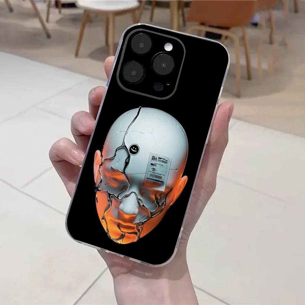 

DJ A-Afterlife Anyma Phone Case For iPhone 16,15,14,13,12,11 Plus,Pro,Max,XR,XS,X,7,8 Plus,SE,Mini Transparent Soft Cover iPhone11