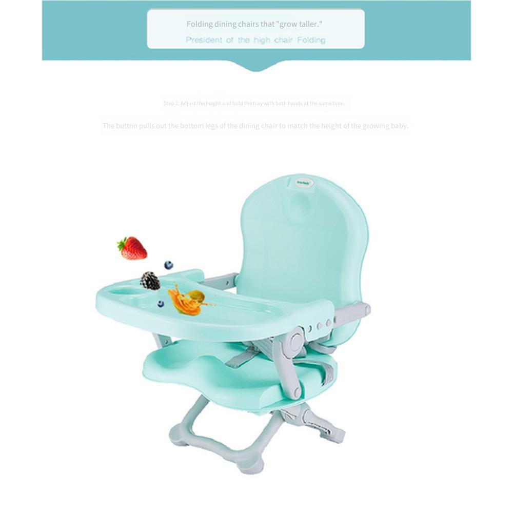 Baby High Chair Foldable Adjustable Infant Feeding Chair Portable Reclining Kids Dining Chair For Home