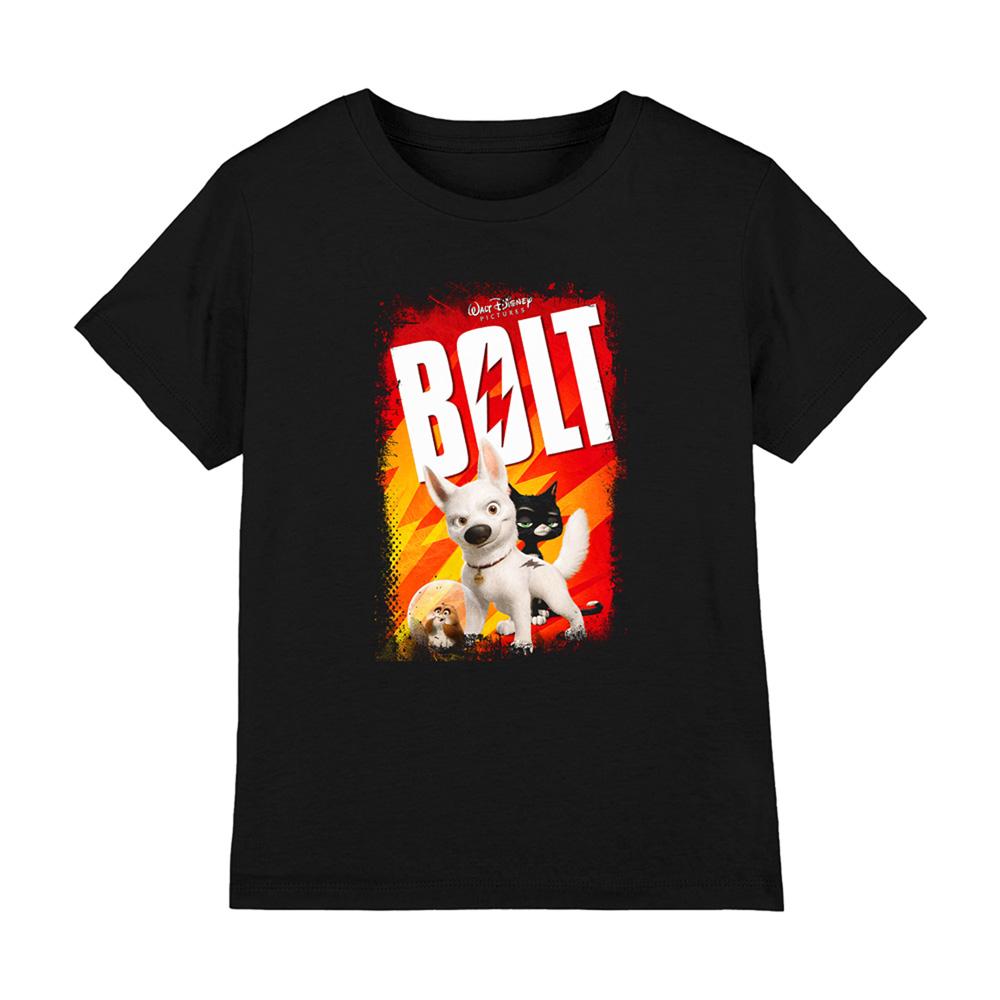 Disney Pixar Boys Bolt Poster T-Shirt